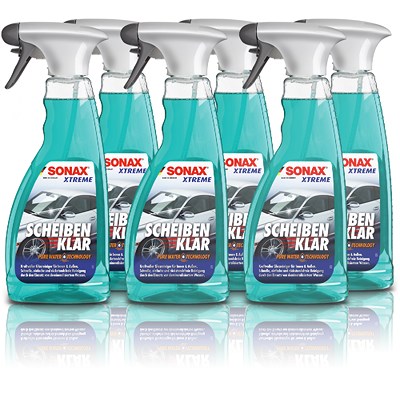 Sonax 6x 500ml XTREME ScheibenKlar [Hersteller-Nr. 02382410] von SONAX