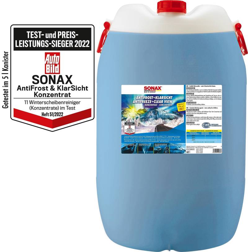 Sonax AntiFrost+KlarSicht Konzentrat Citrus 60 l von SONAX