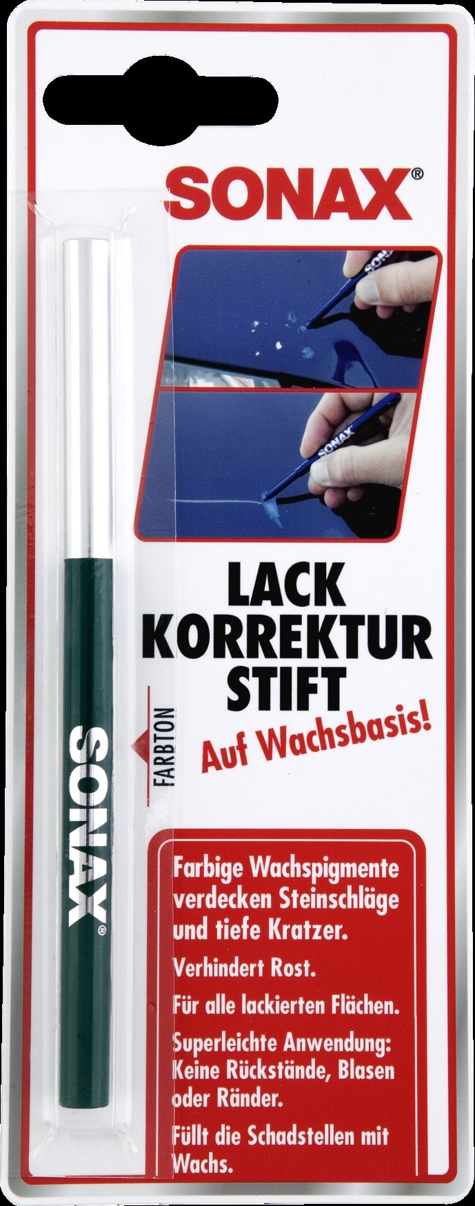 Sonax Lack-Korrekturstift (grün) (318000) von SONAX