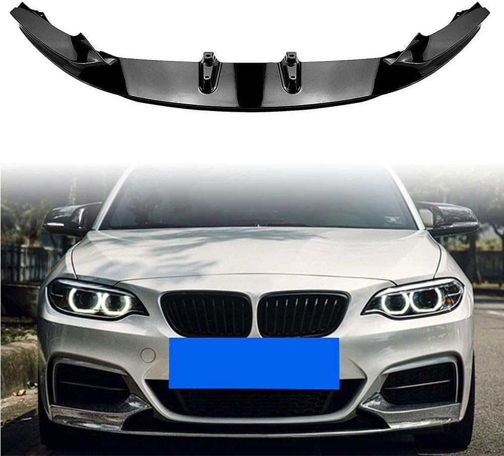 Auto Frontstoßstange Splitter für BMW 2 Series F22 F23 2014 2015-2021, Front Spoiler Diffusor Körper Schutz, Auto Frontlippe. von SONAXO