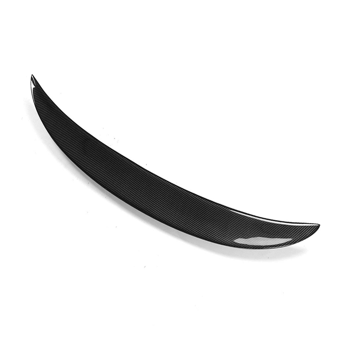 Heckscheiben-Seitenspoiler Real Carbon Faser High Tritt Auto Heckkofferraum Racing Spoiler Flügellippen Fit Verwendung für BMW E92 Coupe 328i 335i M3 2DR 2007-2013 von SONGGDZ