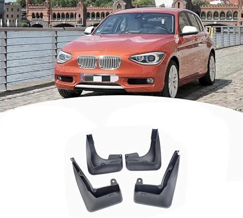 4 Stück Auto Schmutzfänger für BMW 1 Series E81 E87 2006-2011, Kotflügel Vorder- und Hinterrad Schutz Spritzwassergeschützte Kotflügel Zubehör von SONGGM