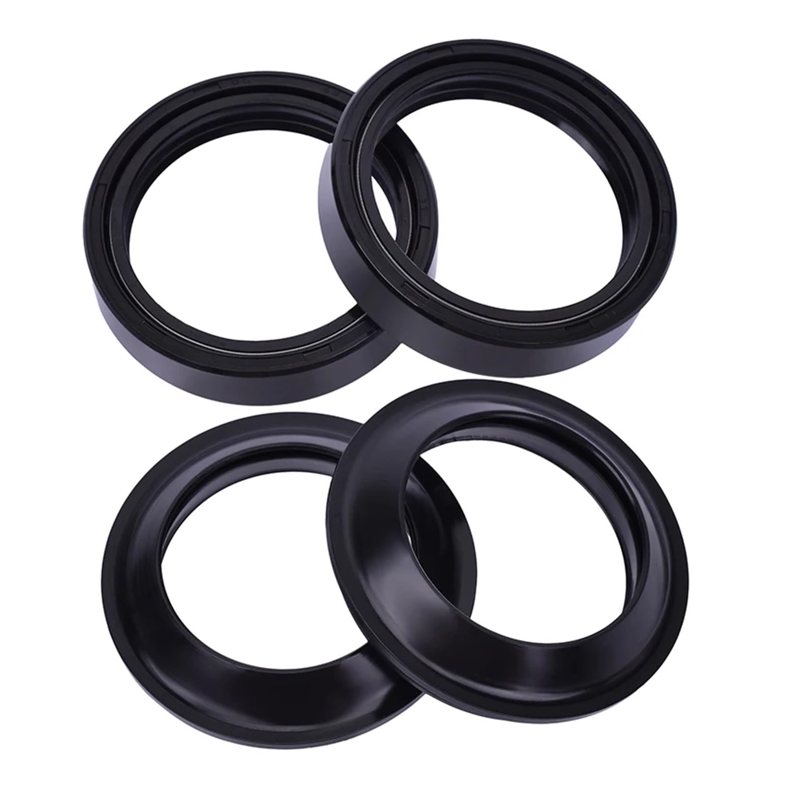 43 * 54 * 11 43x54x1 1 43 54 motorrad Gabel Dämpfer Öl Dichtung und Staub Dichtung for DR-Z250 DR250 DR 250 350 DL1000 GSF1200(2pcs seal 2pc cover) von SONGMIKY