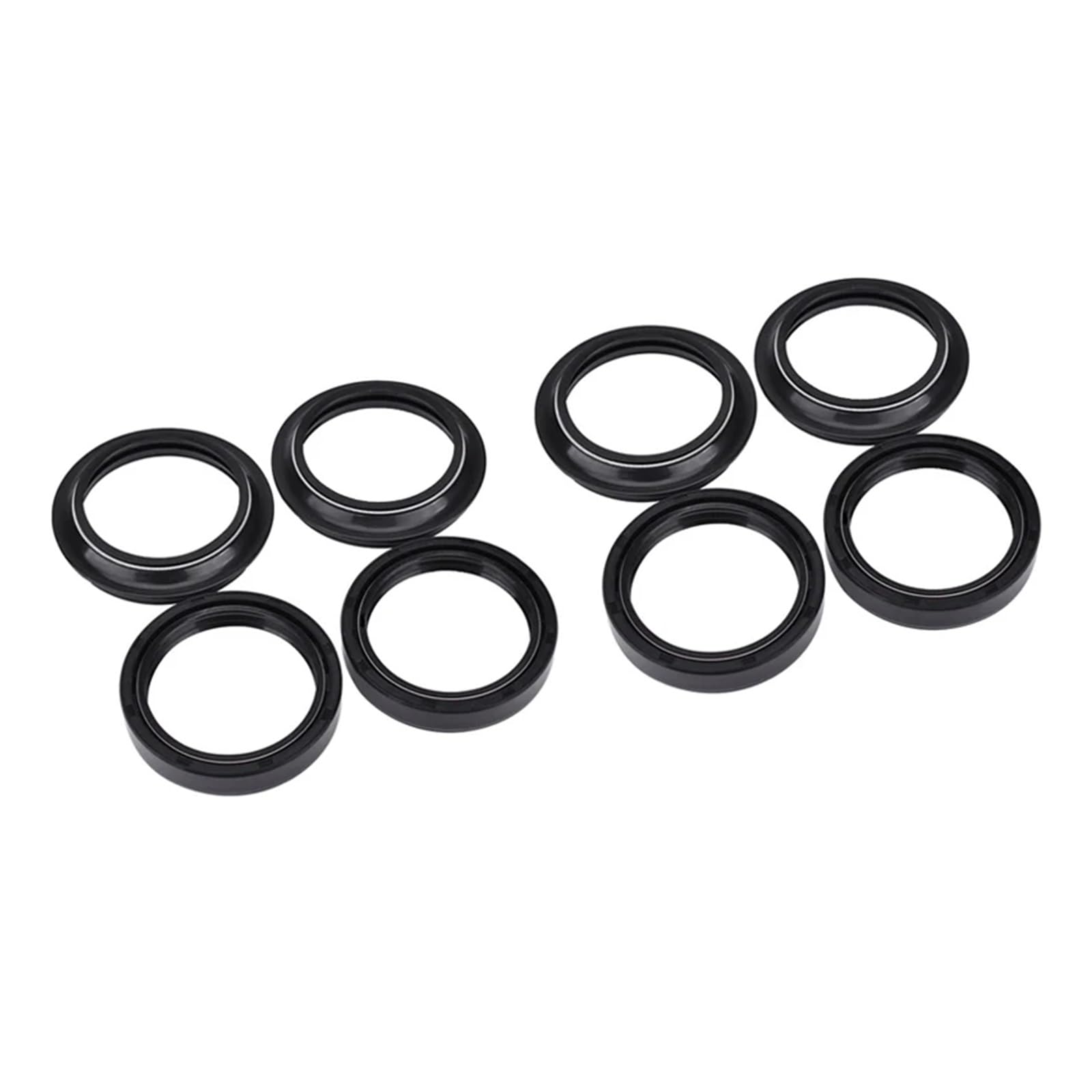 46x58x11 46 * 58 46x58 46 58 Motorrad Teil Gabel Dämpfer Öl Dichtung for YZ125 YZ 125 YZ 250 YZ250 1996-2003(4pcs seal 4pc cover) von SONGMIKY