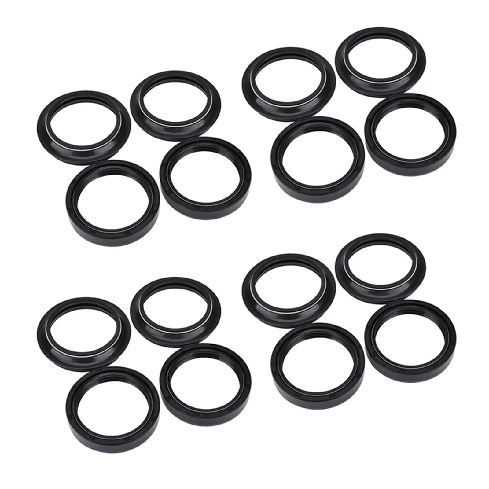 46x58x11 46 * 58 46x58 46 58 Motorrad Teil Gabel Dämpfer Öl Dichtung for YZ125 YZ 125 YZ 250 YZ250 1996-2003(8pcs seal 8pc cover) von SONGMIKY