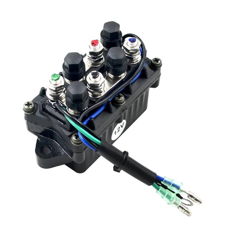 Trim Relais Assy Boot Motor Power 3 Pin 12V 120A for Außenbordmotor 30-90hp 6H1-81950-00-00 6H1-81950-01-00 von SONGMIKY