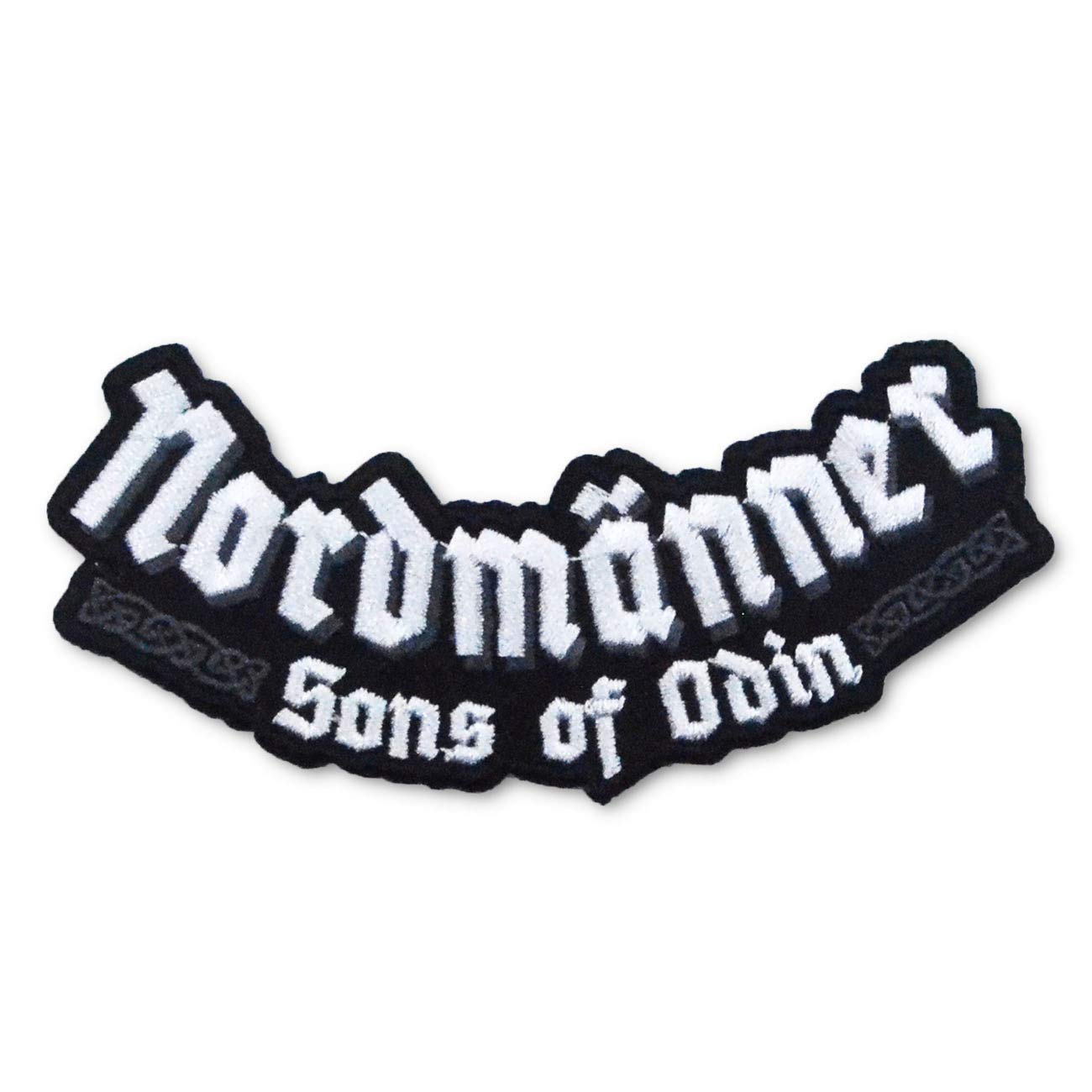 Aufnäher Aufbügler Patch Marke Label Sons of Odin NORDMÄNNER Wikinger Walhalla von SONS OF ODIN