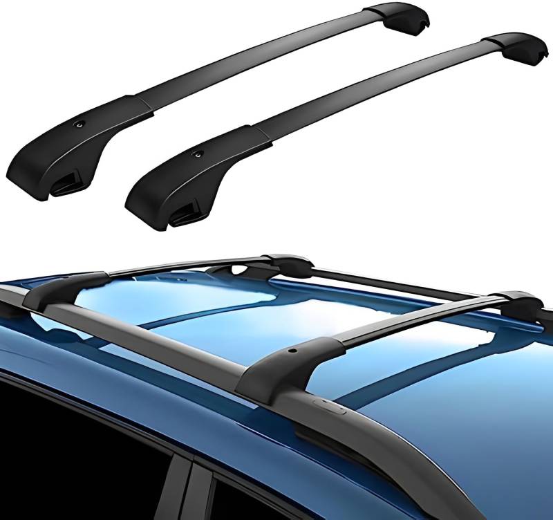 2 stück Dachgepäckträger Dachträger Cross Bar für Jeep Cherokee 2014-2021, Dachträger Querträger Top Crossbar Dachregal Relingträger von SORAD