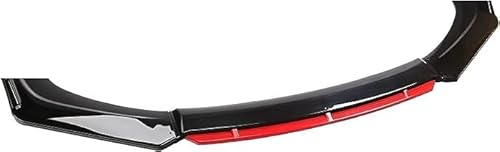 Frontlippe Spoiler für Peugeot 206 207 207CC 301 307 308 308CC 308SW 408 508 607 2008 3008 5008 RCZ, Stoßfängerlippe Spoilerlippe Dauerhaft Frontspoiler Protector von SORAD