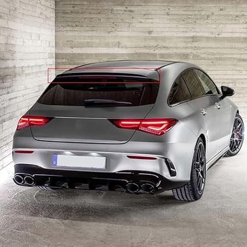 Performance Heckspoiler für Benz X118 Shooting Brake CLA 180 CLA 200 CLA 250 AMG CLA35 CLA45 2019-2022, Kofferraumspoiler Autodach Rear Spoiler Lippe von SORAD