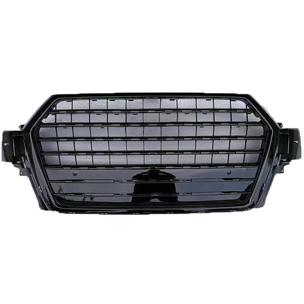 Auto Front Kühlergrille für Audi Q7 2016-2019, Dauerhaft Auto Frontstoßstange Radiator Kühlergrille Mittelnetz Grilles Renngrill, Styling Zubehör von SORAE