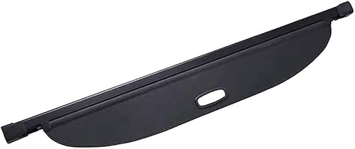 Auto Laderaumabdeckung Kofferraumabdeckung Rollo für Vw Golf 7 2014-2018, Einziehbare Kofferraum Schutz Abdeckung Cargo Cover, Autozubehör,B/Black von SORAE