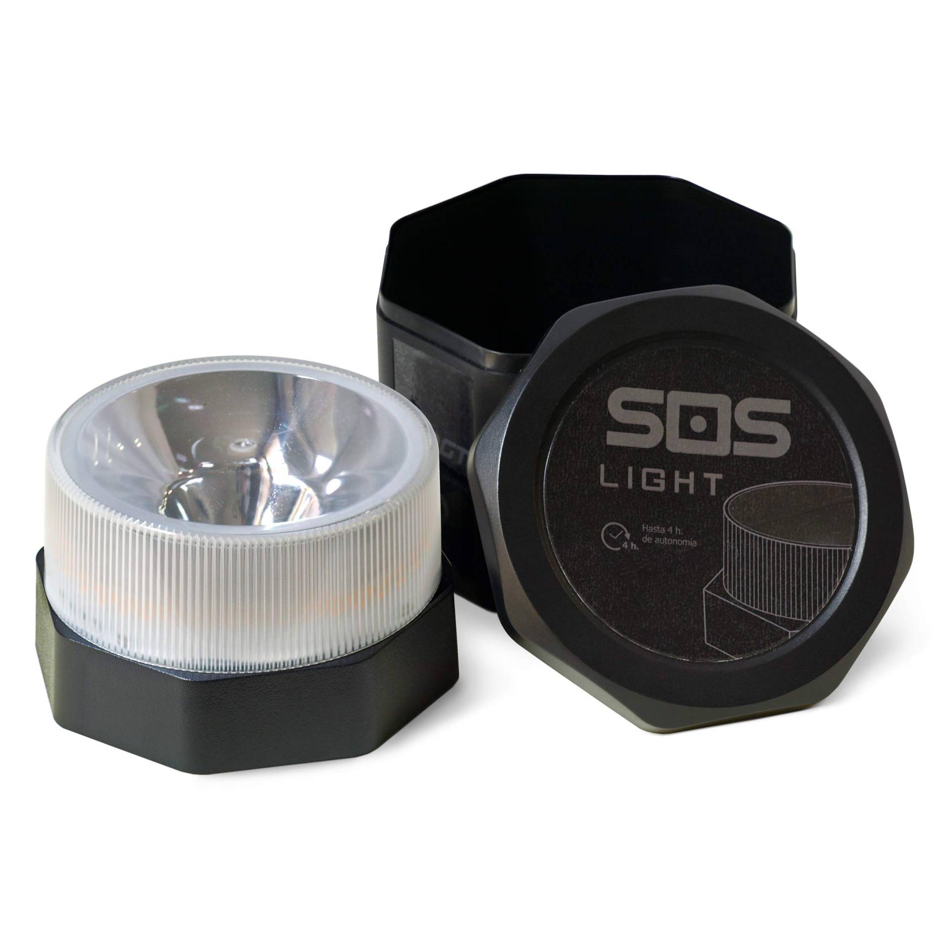 SOS LIGHT - LUZ DE EMERGENCIA AUTÓNOMA, SEÑAL V16 DE PRESEÑALIZACIÓN DE PELIGRO, HOMOLOGADA DGT V16 von SOS LIGHT