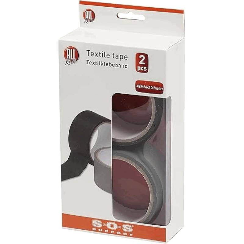 SOS All Ride 871125299217 Textile Tape, Klebeband aus Stoff, 10 m von All Ride