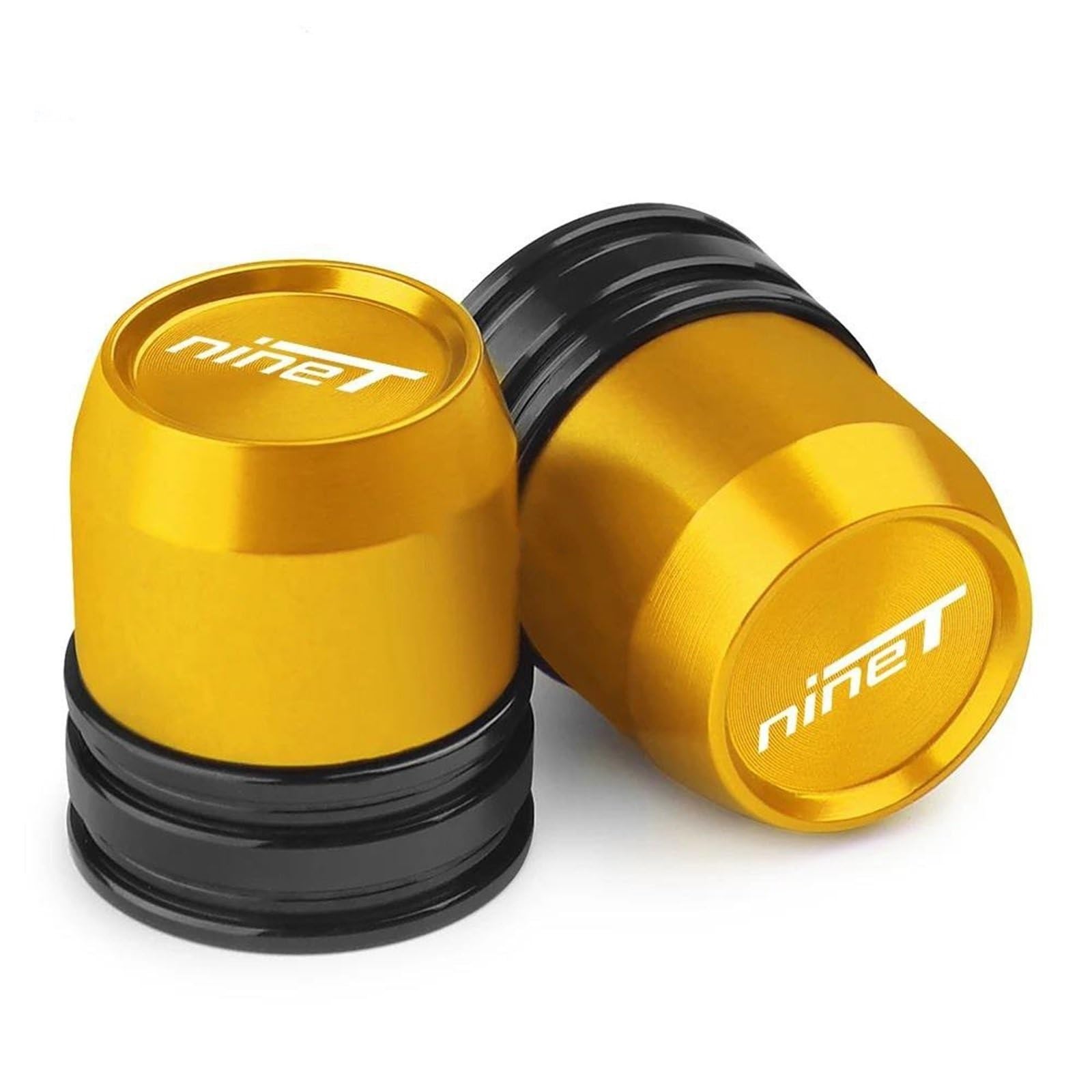 Ventilschaftkappen Für R NINET NEUN T 2014 22015 2016 2017 2018 2019 2020 2021 2022 023 Universal Motorrad Reifen Ventil Air Port Stem Abdeckung Kappe Stecker(Gold) von SOUTES