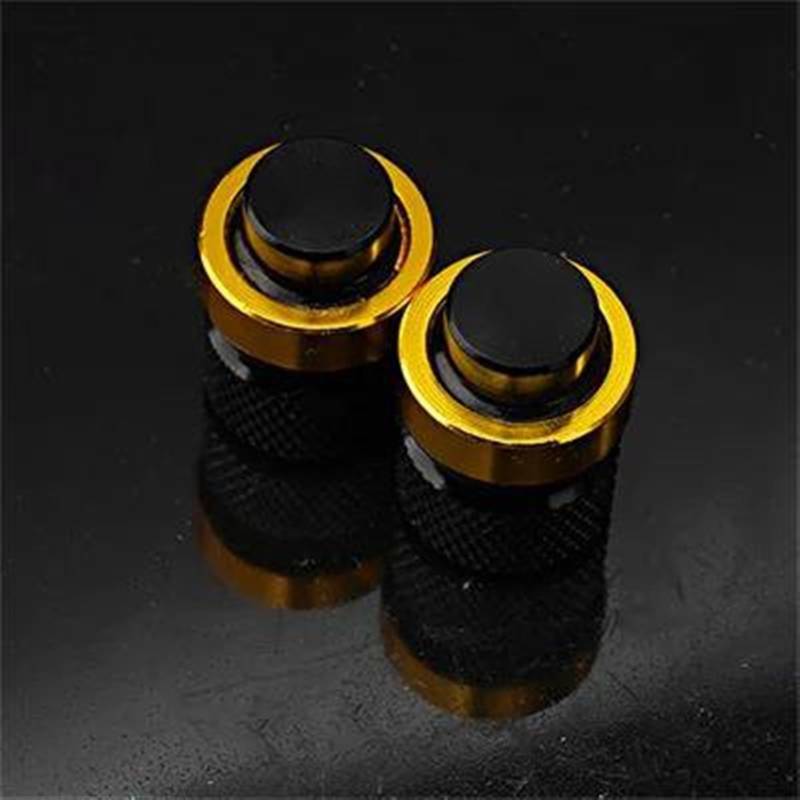 Ventilschaftkappen Für Yamaha MT 07 09 10 MT07 MT09 SP MT10 FZ09 FZ07 MT03 MT25 MT125 MT01 MT15 XSR 700 900 Motorrad CNC Reifen Ventil Kappen Abdeckung(Gold) von SOUTES