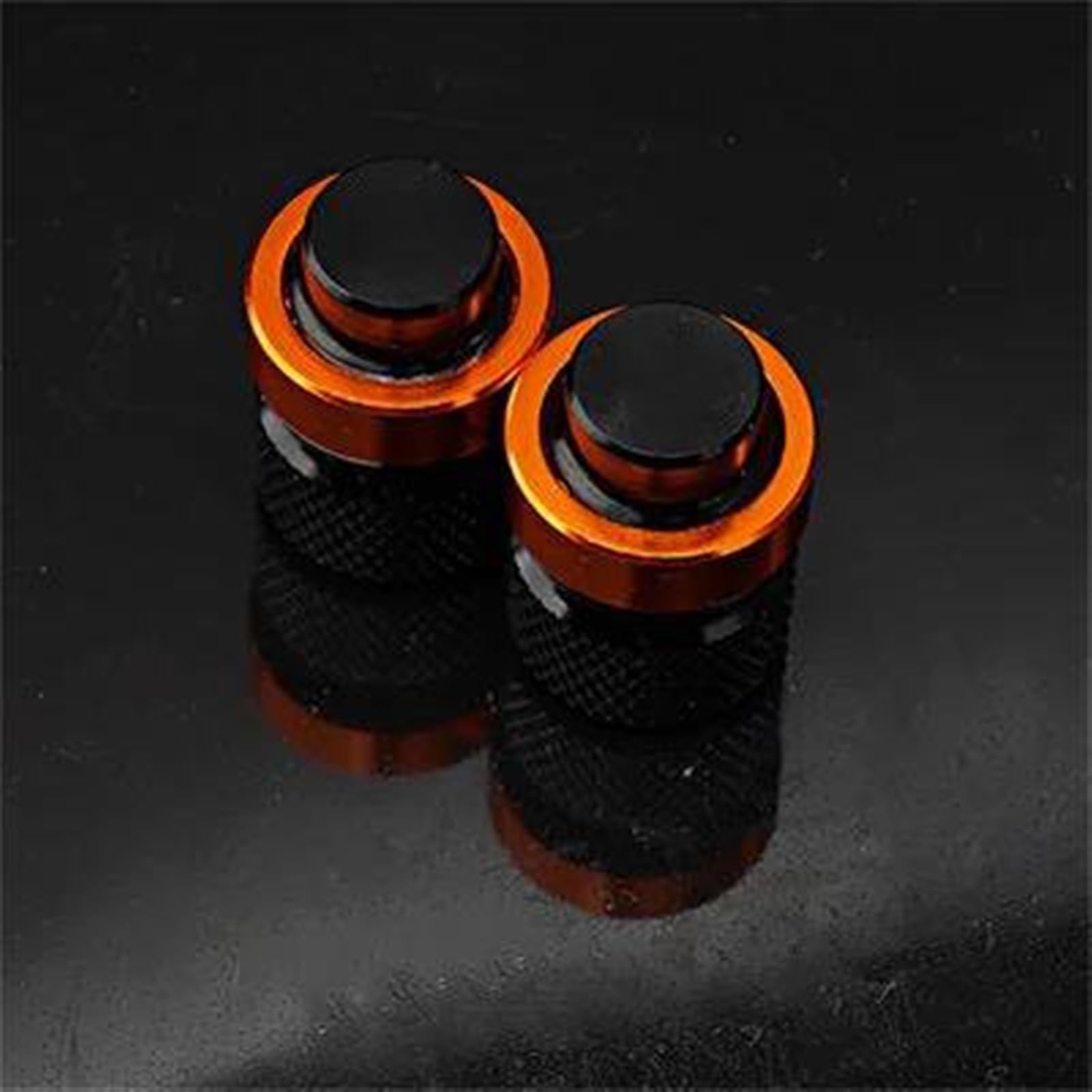 Ventilschaftkappen Für Yamaha MT 07 09 10 MT07 MT09 SP MT10 FZ09 FZ07 MT03 MT25 MT125 MT01 MT15 XSR 700 900 Motorrad CNC Reifen Ventil Kappen Abdeckung(Orange) von SOUTES