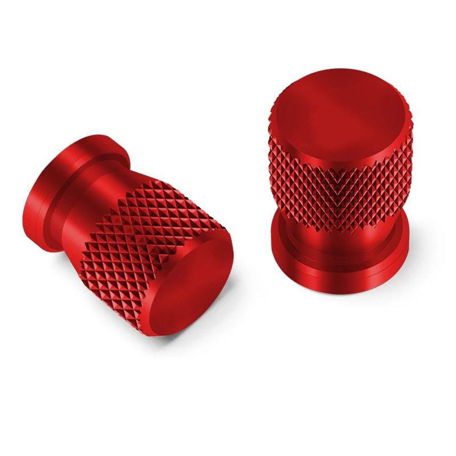 Ventilschaftkappen Motorrad Rad Reifen Ventil Stem Caps Abdeckung Für Yamaha MT01 MT09 MT07 MT10 MT03 MT 09 07 03 10 MT-09 MT-07 MT-10 MT-03(Rosso) von SOUTES