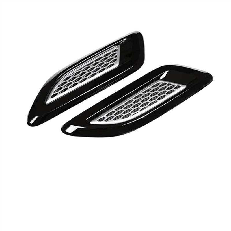 SOYDAN Lufteinlass Motorhaube Kompatibel Mit Land Für Rover Für Freelander 2 2007 2008 2009 2010 2011 2012 2013 2014 Autohaube Air Vent Cover Trim Turbine Motorabdeckung (Color : 1) von SOYDAN