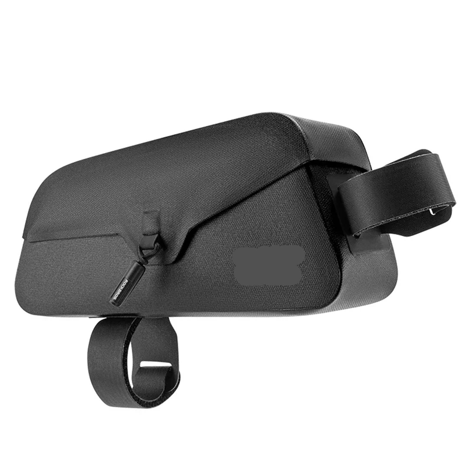 Fahrrad Rahmentasche Fahrrad Schlauch Tasche Magnetische Fahrrad Front Tasche Wasserdichte Tragbare Front Rahmen Pack Radfahren Lagerung for Rennrad Für Montainbikes, Rennrad(Black,0.6L(20x8.5x5.5cm)) von SOYUVAVB