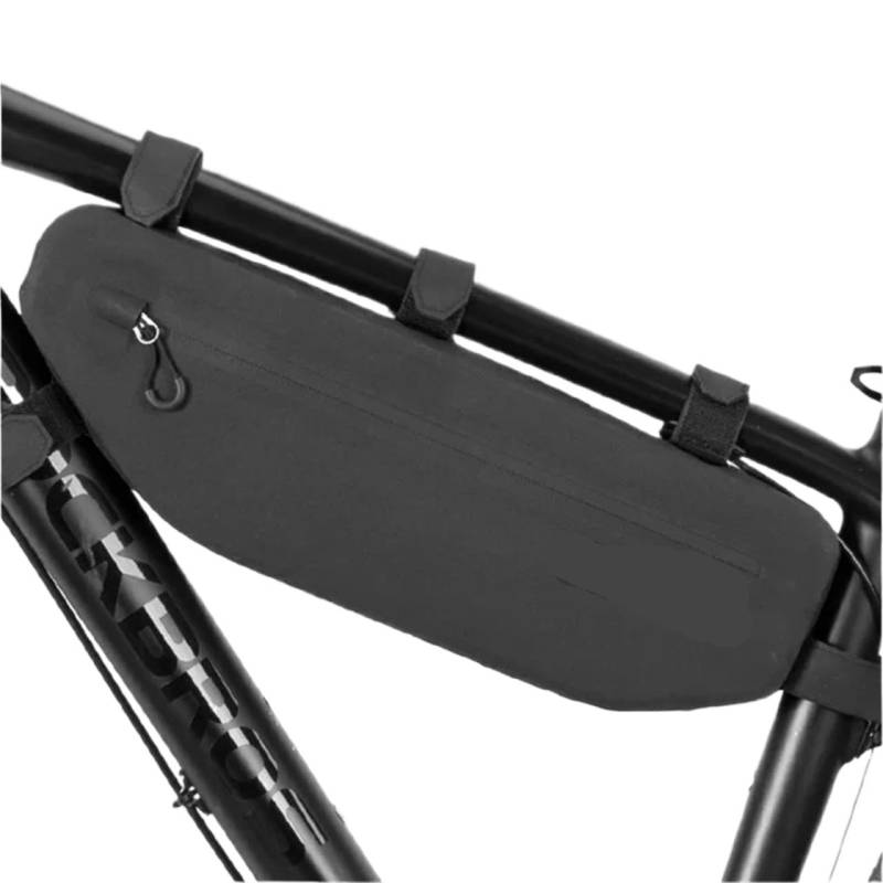 SOYUVAVB Fahrrad Rahmentasche Fahrradtasche, wasserdichte Fahrrad-Frontrahmentasche, Rennrad, Dreieckstasche, Fahrradzubehör Für Montainbikes, Rennrad(Black A) von SOYUVAVB