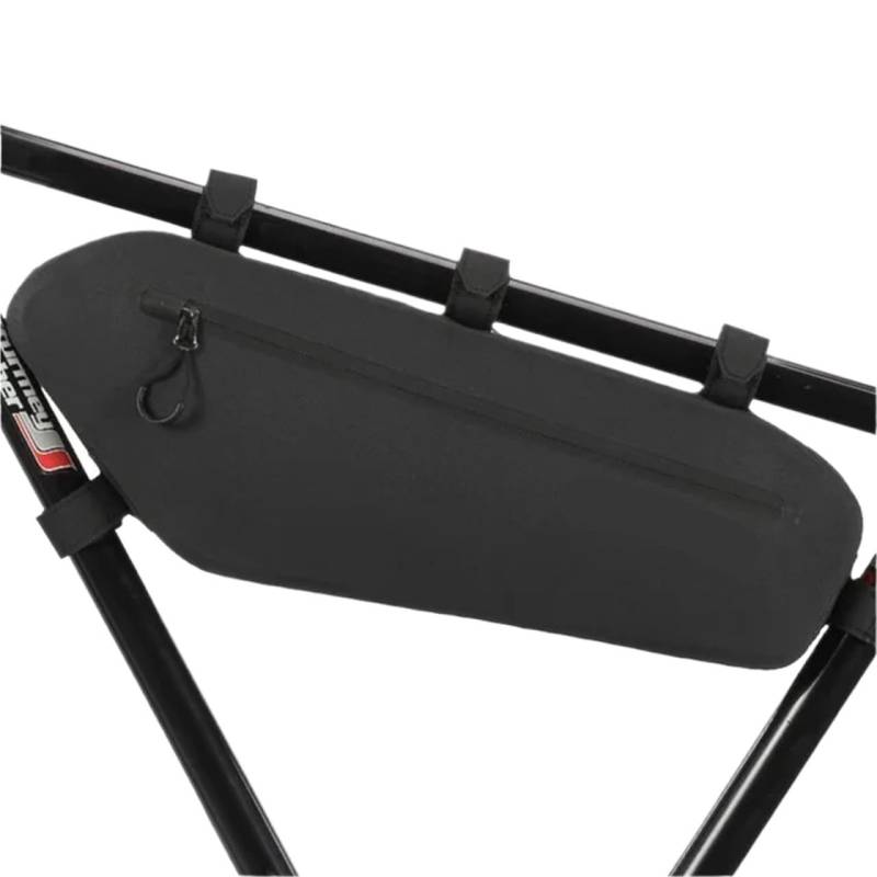 SOYUVAVB Fahrrad Rahmentasche Fahrradtasche, wasserdichte Fahrrad-Frontrahmentasche, Rennrad, Dreieckstasche, Fahrradzubehör Für Montainbikes, Rennrad(Black B) von SOYUVAVB