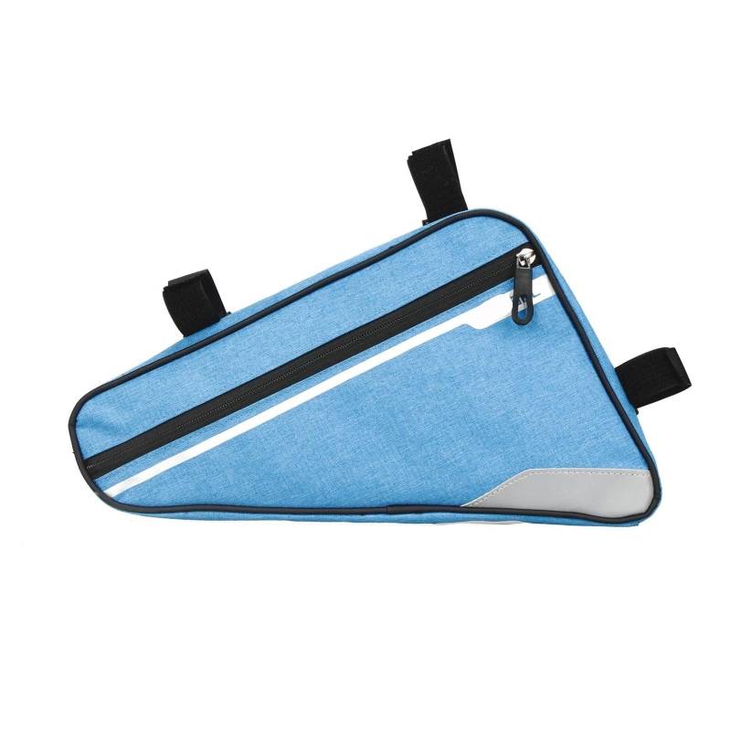 SOYUVAVB Fahrrad Rahmentasche Große Kapazität Dreieck Tasche Rahmen Lagerung Tasche for Elektrische Roller Dreirad Teile Vier Farben wasserdichte REIT Taschen Für Montainbikes, Rennrad(Blue) von SOYUVAVB