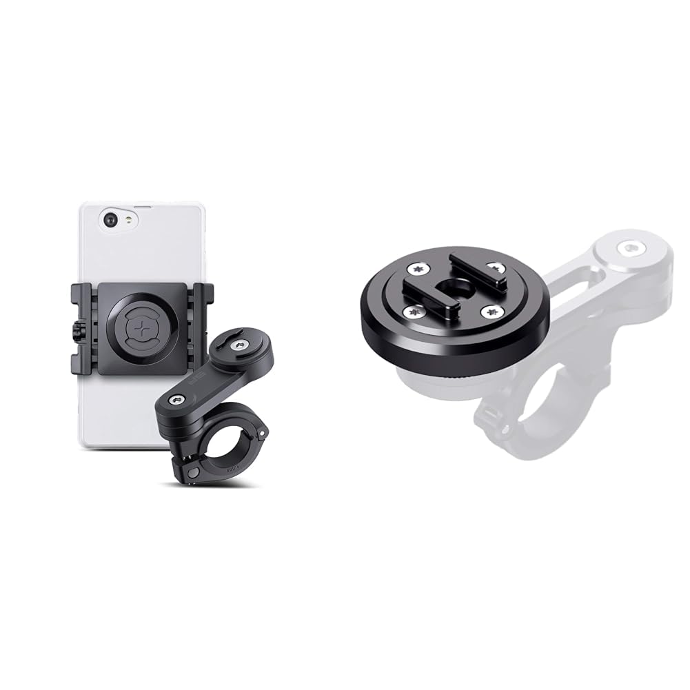 SP CONNECT Moto Bundle LT Universal Clamp | SPC+ | & SP ANTI Vibration MODULE SCHWARZ Universal Halterung Schwarz von SP CONNECT