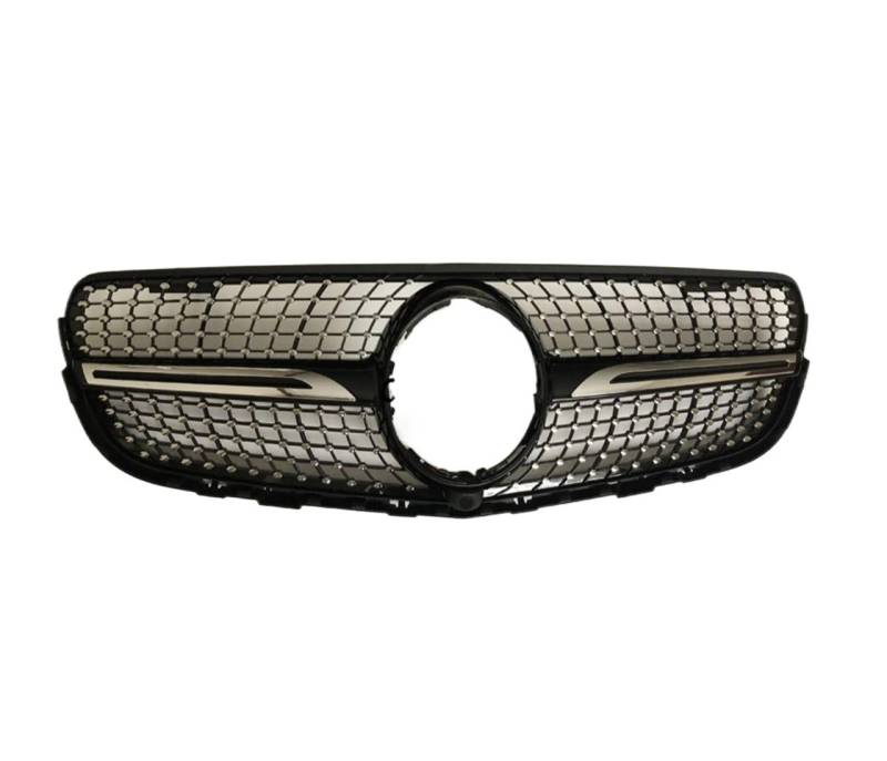 Auto Kühlergrill Kühlergrill In Der Mitte Für Benz W253 X253 Für GLC 200 GLC250 GLC300 Sport Für GlC450 Diamantgrill 2014–2015 2016 2017 Auto Frontgrill(Black with Camera) von SPANN