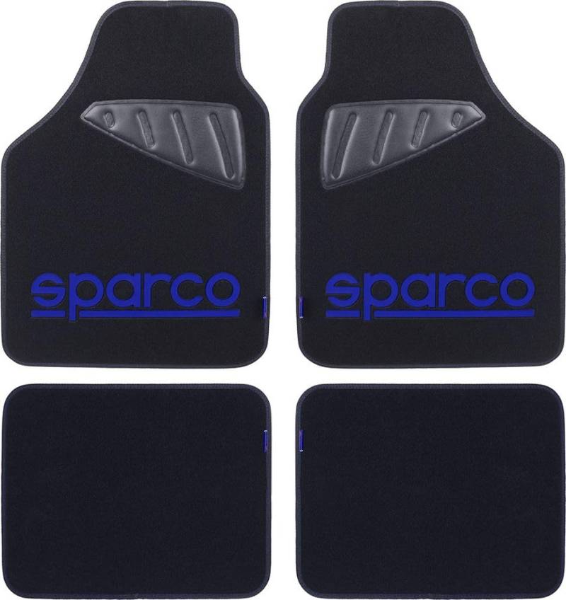 Autoteppiche Sparco schwarz/blau von Sparco