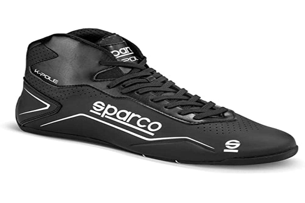 Sparco Kart Schuhe K-Pole GRÖSSE 43 SCHWARZ/B 20 EU 20 EU von Sparco