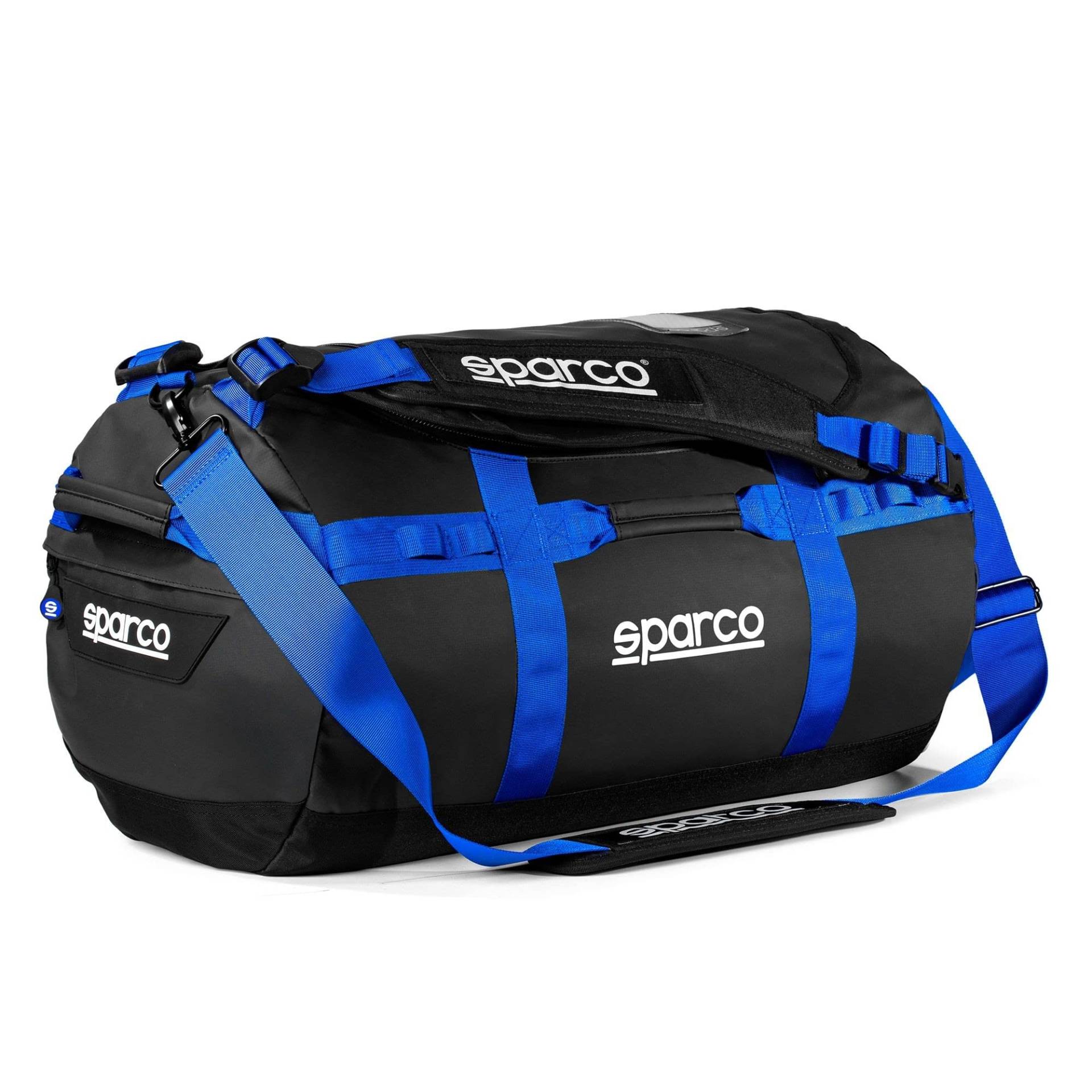 Sparco Dakar-S Reisetasche, Schwarz/Blau von Sparco