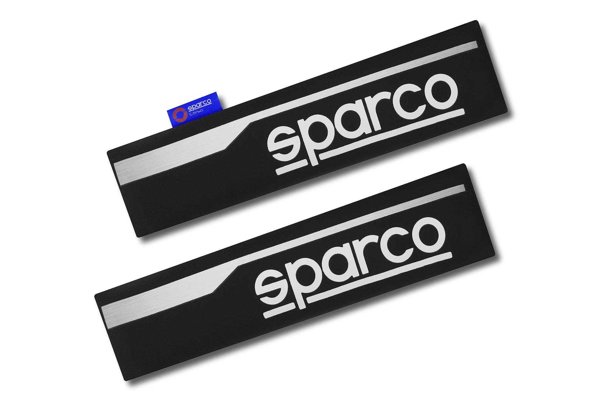 SPARCO SPC1207BK Set mit 2 Kissenbezügen, Schwarz von Sparco