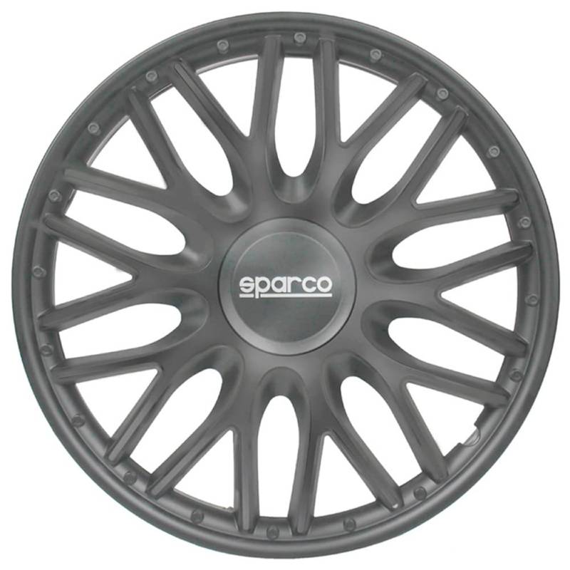 Sparco Radzierblenden Roma - 15-Zoll - Grau - Satz mit 4 Stück von Sparco