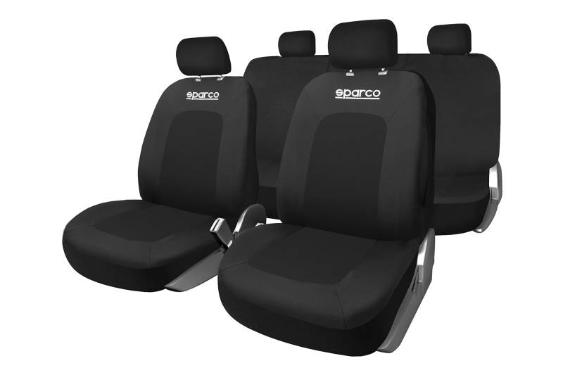 Sparco SPORTABZEICHEN-Set SCHWARZ, SPCS442BK von Sparco