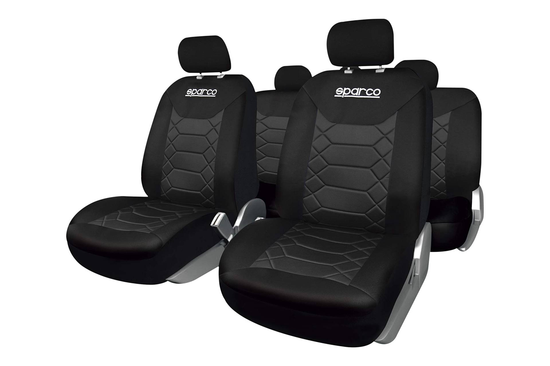 Sparco SPC1016BK Satz Bezüge für Autositz BK Schwarz von Sparco