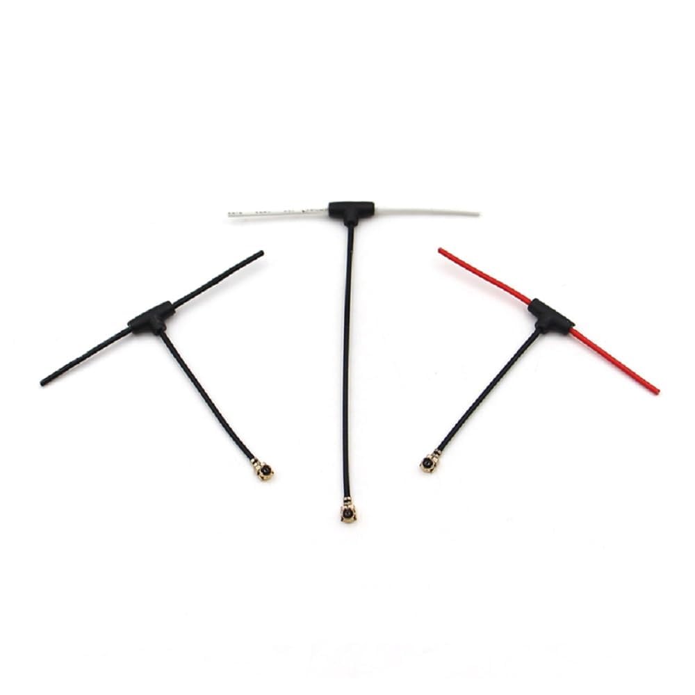 2PCS ELRS 2,4GHz Mini T Antenne IPEX1 UFL 40mm 70mm für EP1 / EP2 / Nano Beta FPV Super-D Empfangen FPV Racing Drone DIY Teile (2Stück 70mm Weiß) von SPARKHOBBY