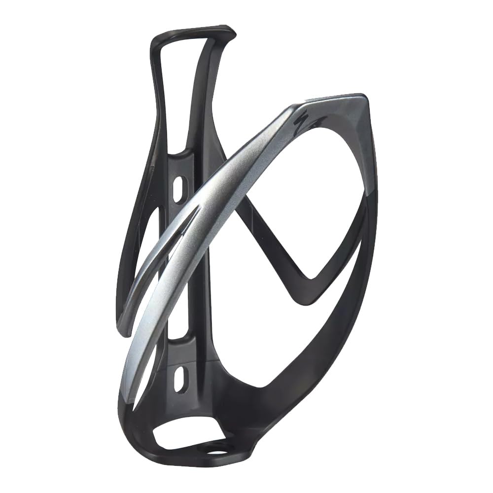 Specialized Flaschenhalter Rib Cage II Matte Black/Liquid Silver von SPECIALIZED