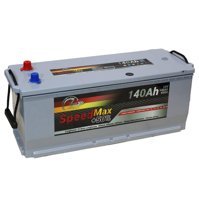 Starterbatterie Speed Max LKW 140Ah 950A 12V von SMC