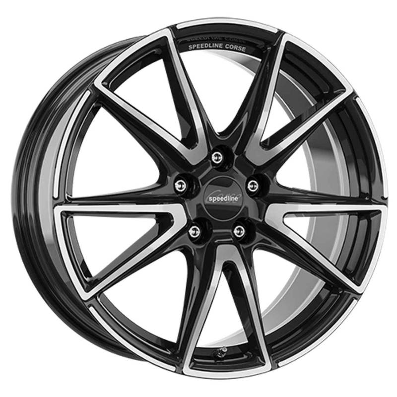 SPEEDLINE CORSE SL6 VETTORE jetblack-frontkopiert 8.5Jx19 5x112 ET42 von SPEEDLINE CORSE