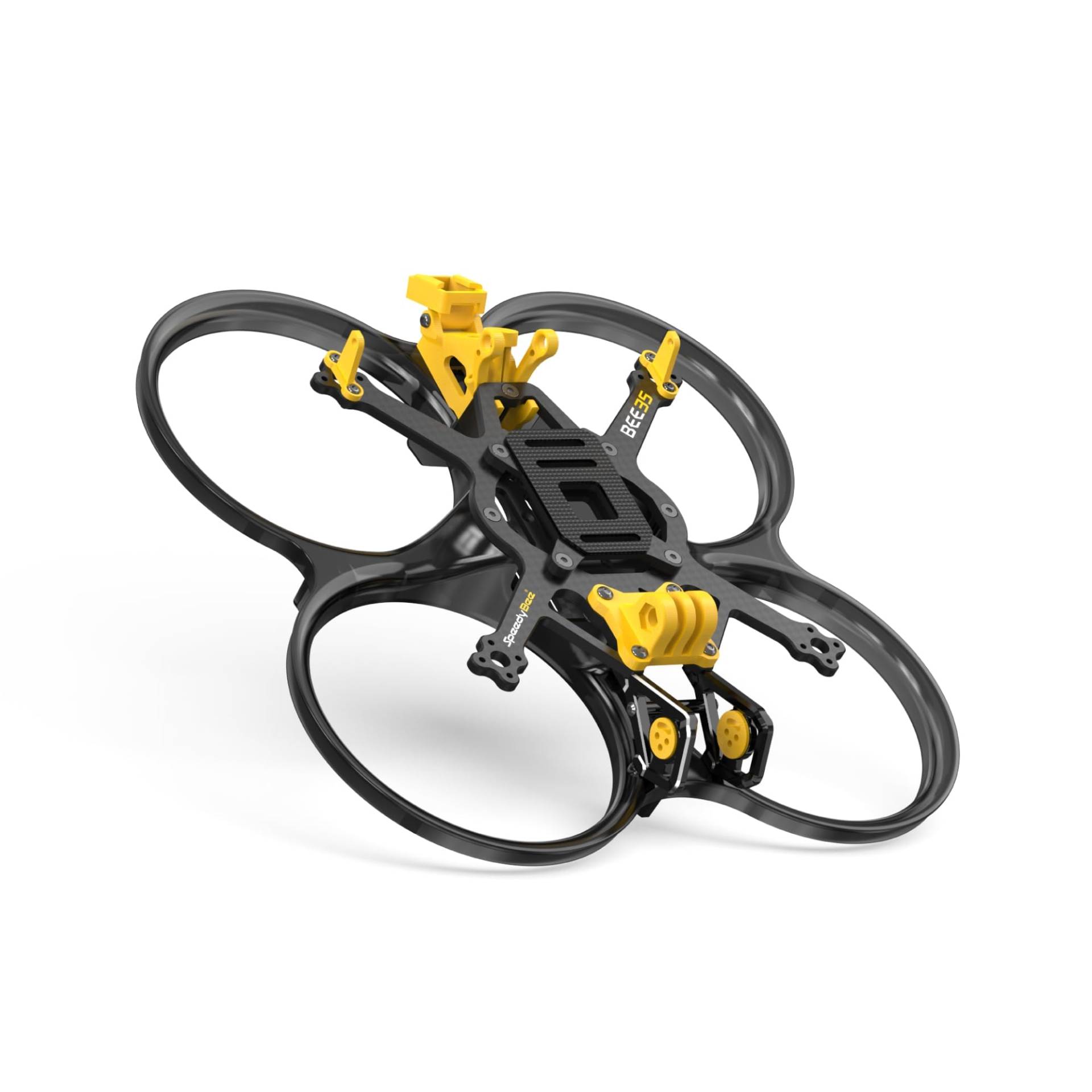 Bee35 3,5-Zoll Cinewhoop FPV Drohnenrahmen - Pro Version 4S 6S Rahmenset kompatibel mit DJI O3 Air Unit FPV VTX, verschiedene Flugsteuerungsstapel von SPEEDY BEE