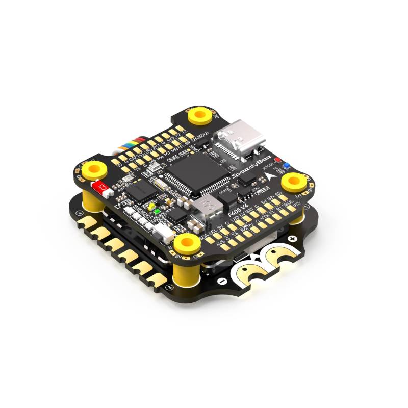 F405 V4 Flugregler Stack: 30x30 Stack mit 4in1 55A ESC Board, Wireless Betaflight Konfiguration, Blackbox, für FPV Drohne von SPEEDY BEE