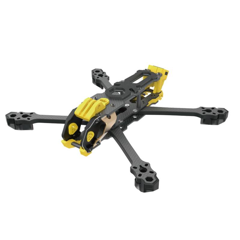 Mario 5 XH Advanced Version FPV Drone Frame - 226mm Wheelbase, Lightweight Design, CNC Aluminum Alloy Head, Compatible with DJI O3 Air Unit, Ideal for Cinematic and Freestyle Flying von SPEEDY BEE