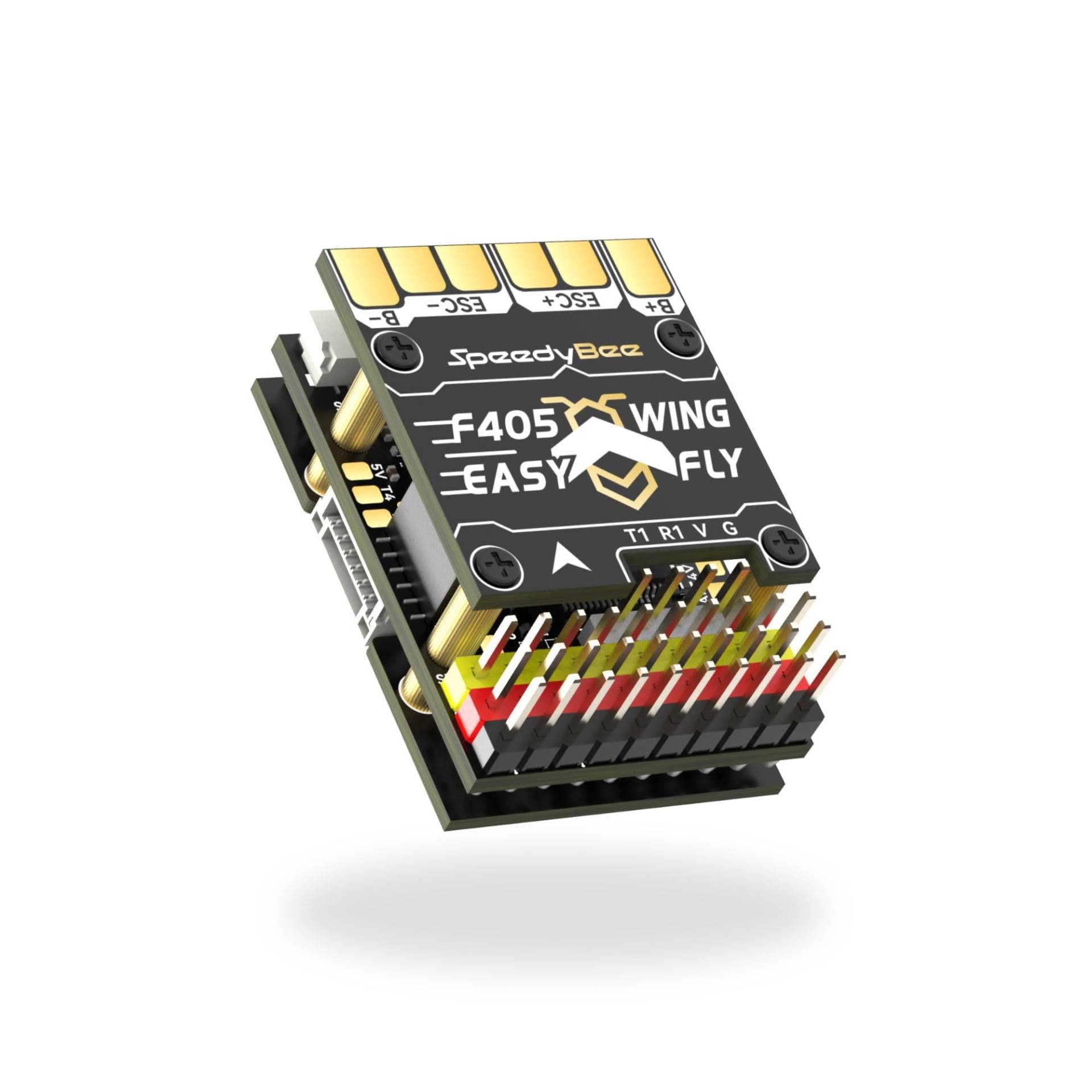 Speedybee F405 Mini Fixed Wing Flight Controller, Unterstützung INAV Ardupilot APP Wireless Konfiguration 11 PWM Lötfrei Multilayer FC PDB Board von SPEEDY BEE