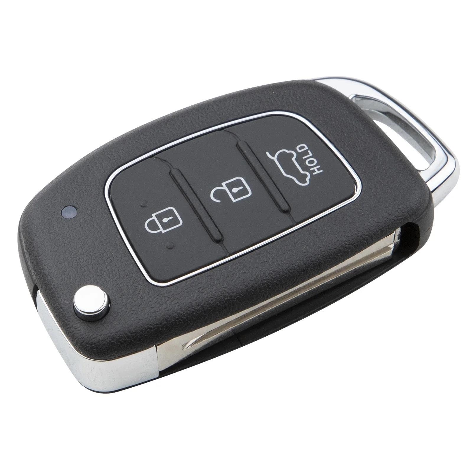 Für Hyundai Für Tucson 2012-2019 Für Sonata 2015-2019 3 Tasten Autoschlüsseletui Styling Autoschlüsselschalenetui Schlüsselgehäuse von SPICLY