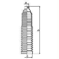 Spidan Faltenbalg, Lenkung [Hersteller-Nr. 83987] für Audi, Skoda, VW von SPIDAN