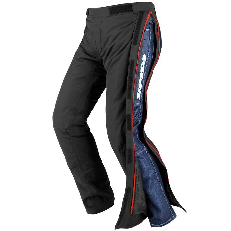 Spidi Motorrad regen Hose Superstorm H2OUT, Schwarz/Blau, Größe L von SPIDI