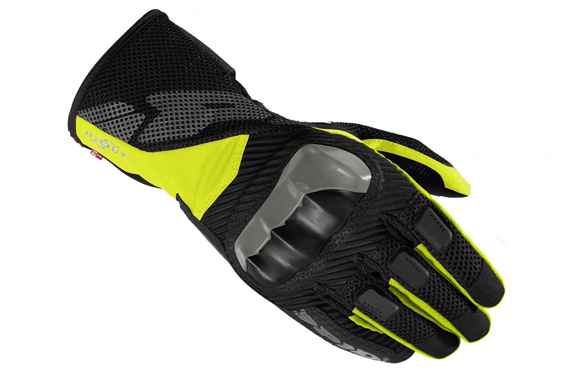 SPIDI B65-486 L Rainshield H2OUT Motorcycle Gloves L Black Yellow von SPIDI