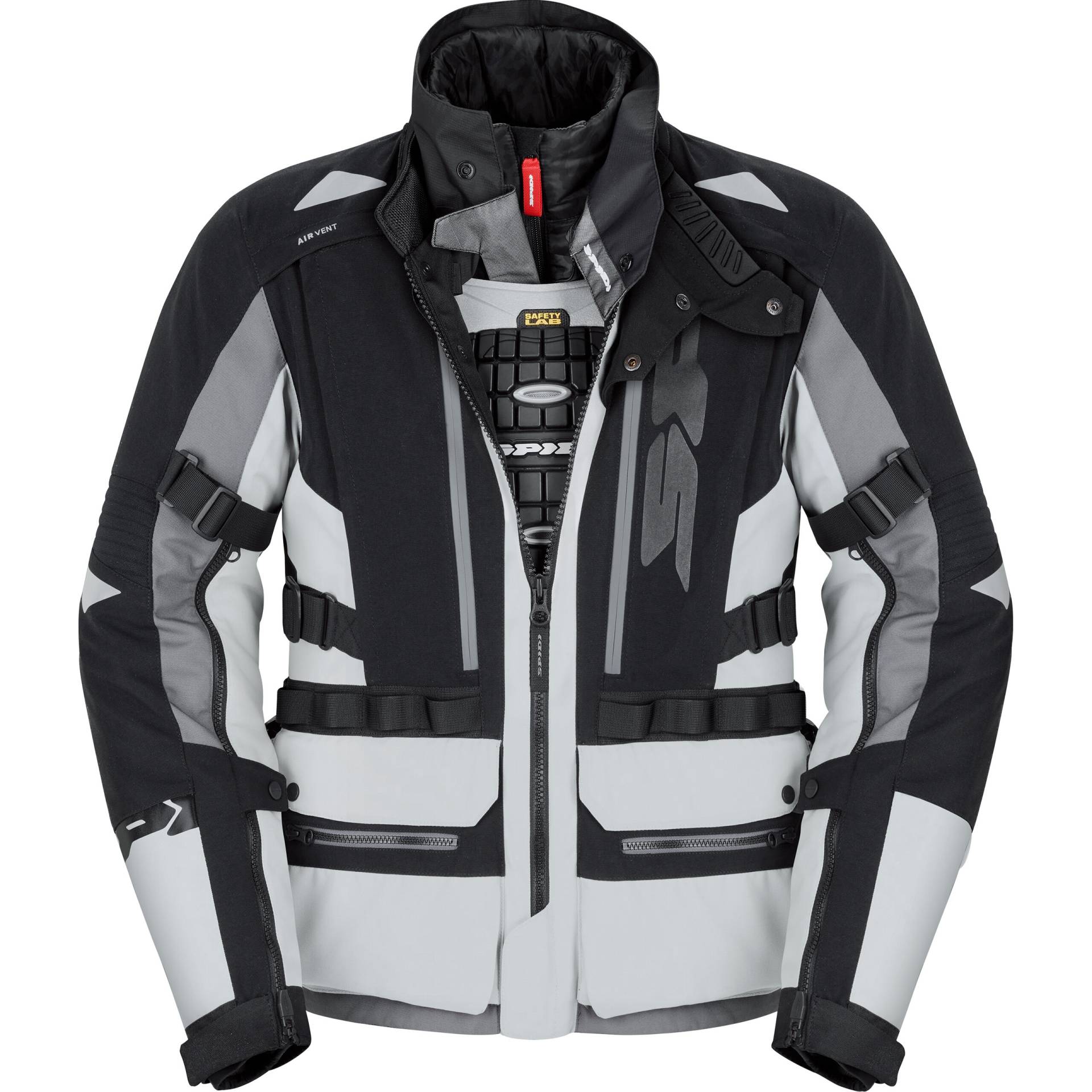 SPIDI Allroad H2Out Textiljacke grau/ice 3XL Herren von SPIDI