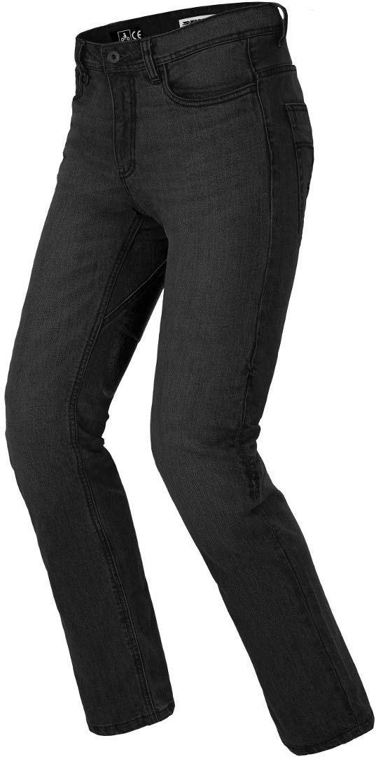 SPIDI Herren Jeanshose J-Tracker Short Motorrad Jeans, Schwarz, 34 von SPIDI